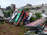 У столиці за липень демонтували понад тисячу незаконних рекламних засобів - КМДА