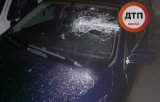 В Киеве обстреляли автомобиль и похитили человека
