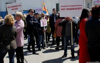 У Росії закрили кожен третій ТЦ: підприємці вийшли на протести