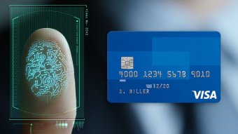 VISA вбудує сканер відбитку пальця в банківські картки