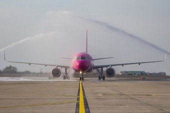 Лоукостер Wizz Air відкрив новий міжнародний рейс до України