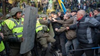 Неизвестные запланировали второй этап Революции достоинства под Радой
