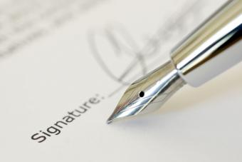 How to sign tax documents properly?