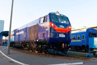 Первый локомотив General Electric выходит на украинские железные дороги