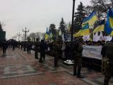 Экс-милиционеры перекрыли Грушевского