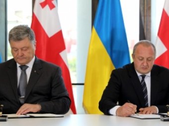 Україна та Грузія підписали декларацію про стратегічне партнерство