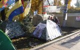Между Порошенко и Аваковым произошел скандал из-за палаток под Радой