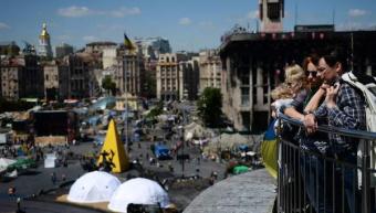 Поток иностранных туристов в Украину резко упал