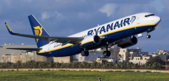У неділю Ryanair почне польоти з Києва до 5 країн