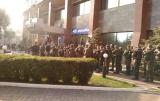 Пикет &laquo;Азова&raquo; в Киеве: митингующих оттеснили