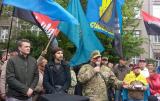 В Киеве под зданием МВД требуют отставки Авакова