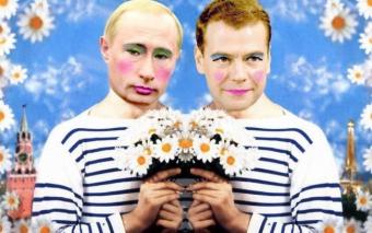 У Росії заборонено зображати Путіна «в макіяжі»