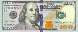 З 8 жовтня в обіг надійдуть банкноти вартістю $100 із новим дизайном
