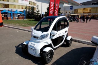 В Украине представили электромобиль за 150 тысяч