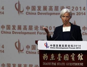 МВФ скоротив прогноз економічного зростання Китаю на 2015р.