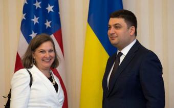 Прем’єр-міністр Володимир Гройсман та помічник Державного секретаря США Вікторія Нуланд обговорили питання реформ в Україні та підтримки США у їх проведенні