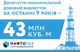 Держкомпанія побила 9-річний рекорд з видобутку газу