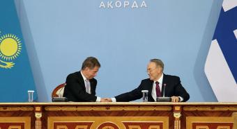 Казахстан и Финляндия создадут рабочие группы в энергетике, образовании и транспорте