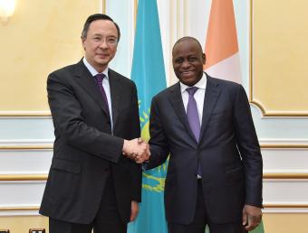 Казахстан і Кот-д&#039;Івуар домовилися активізувати співпрацю двох країн