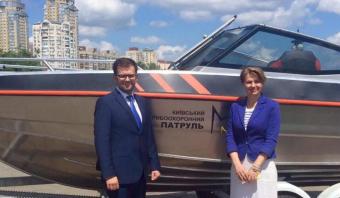 В Украине заработал первый рыбный патруль