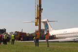 Літак, який у &laquo;Жулянах&raquo; викотився за злітно-посадкову смугу, утилізують