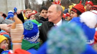 Путин не пришел на собственное выдвижение в президенты