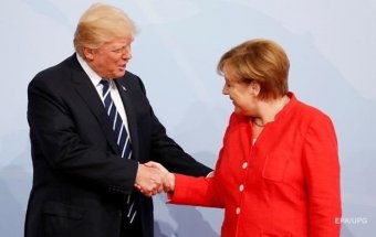 Трамп і Меркель переговорили про Україну
