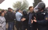Протести в РФ: Кілька сотень затриманих