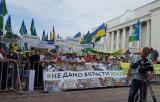 Парубий игнорирует митингующих аграриев