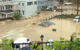 У США через сильні дощі затопило місто
