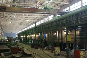 Крюківський завод збільшив виробництво пасажирських вагонів у 5,5 рази