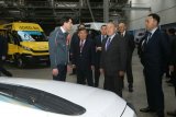 Назарбаєв запустив дрібновузлове виробництво китайського кросовера в Костанаї, Казахстан