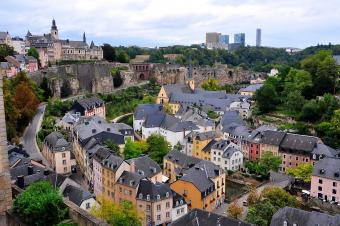 Самой богатой страной ЕС по уровню ВВП на душу населения стал Люксембург