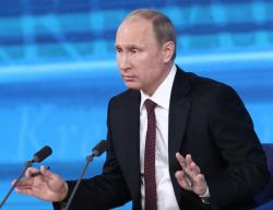 Путин не видит пока необходимости введения войск в Украину