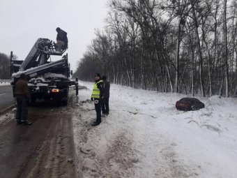 Через снігопади в Україні сталося 1315 ДТП