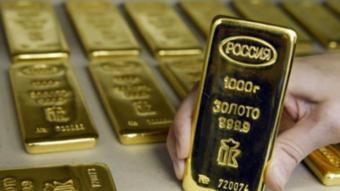 Золотовалютные резервы России за неделю упали на три миллиарда долларов