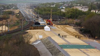 Железная дорога в обход Украины заработает в полной мере до конца года