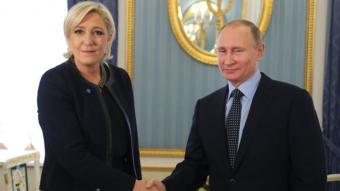 Путин встретился с Марин Ле Пен
