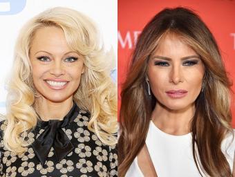 Памела Андерсон подарила Меланье Трамп шубу из российского экомеха